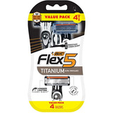 Bic Flex 5- Maquinilla De Afeitar Para Hombre Piel Sensible