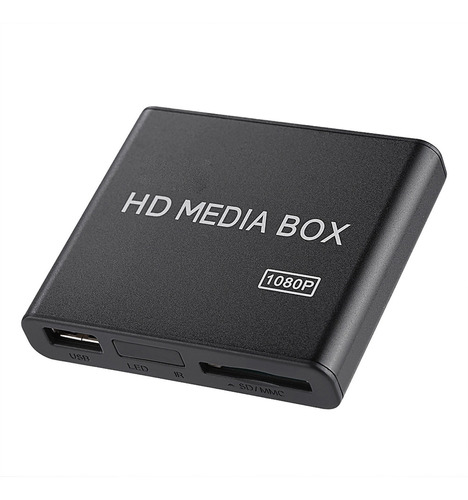 Leitor De Mídia 110240v Full Hd Mini Box Media Player 108