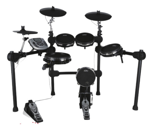 Bateria Electronica Soundking Sd220 8 Pads Mesh Color Negro