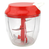 Processador Alimentos Manual Grande 5 Laminas - 900ml 