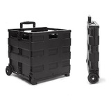 Carrito De Compras Plegable Plastico Reforzado 25kg Cajon