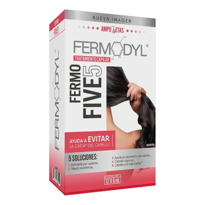 Fermodyl Tratamiento Capilar Anti-Caída 12 Ampolletas De 6ml | MercadoLibre