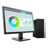 Mini Pc Hp 600 G3 Core I3 6100 8gb 500gb + Monitor V203p Csi