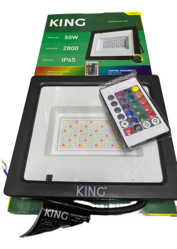 Reflector Led King 50w Rgb