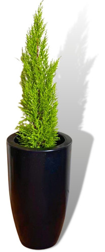 Vaso Grande Polietileno Para Plantas Marmorizado Luxo N3