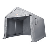 Carpa Toldo Cobertizo 7x12ft Plegable Almacenamiento Jardin