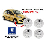 Kit De 4 Centros De Rin Peugeot 107 60 Mm