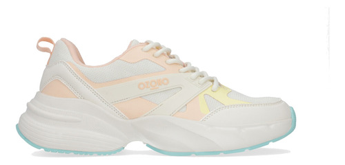 Tenis Mujer Capa De Ozono / Multicolor / Plataforma 