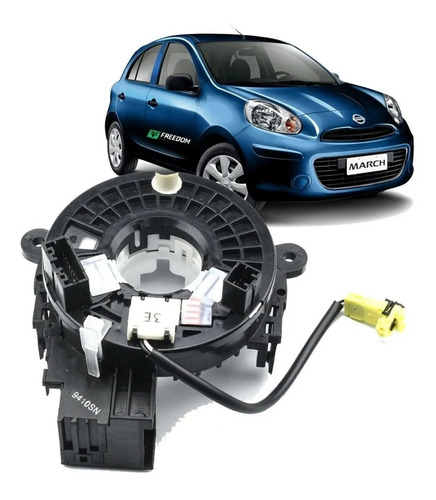 Cable Espiral Cinta Airbag Nissan March Versa 2012 Al 2016