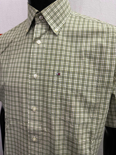 Camisa Tommy Hilfiger Talle Small Made In Vietnam
