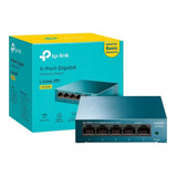 Switch Hub Gigabit 5 Portas Tp-link Ls105g 10/100/1000 Mbps