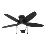 Fan Company 52613 Lilliana Ventilador De Techo, 044, Negro M