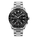 Reloj Hombre Seger 9253 Original Eeuu Elegante Sport Casual Color De La Malla Gris-negro