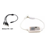 Dimmer Wifi Led Controlador Conector P4 12/24v + Divisor 4x1