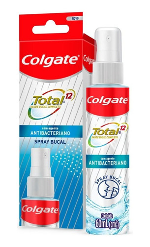 Spray Bucal Colgate Total 12 Con Agente Antibacterial - 60ml