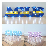 Nombres Letras Luminosos Luces Led Candy Bar