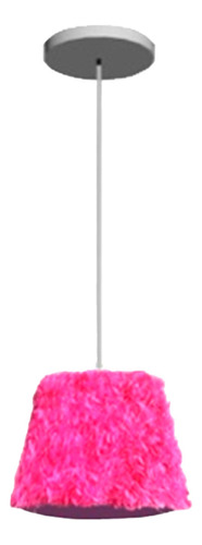 Luminária/pendente Mini Flower Quarto Menina/fashion Startec Cor Rosa Pink 110v/220v