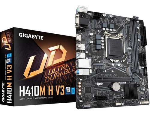 Tarjeta Madre Gigabyte H410m H V3 Intel 1200 Ddr4 Micro Atx