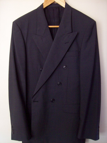 Saco Blazer Cruzado Bigatti Italia Hombre Talle L Impecable