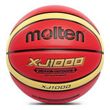 Balón Básquetbol Molten Xj1000 Oficial De Cuero