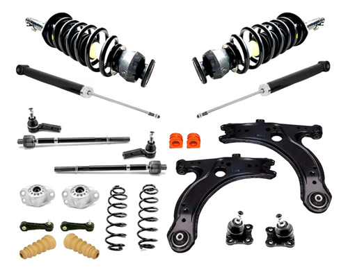 Kit Amortiguadores Y Horquillas Vw Jetta Mk4 1999 - 2015