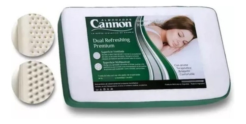 Almohada Cannon Viscoelastica Dual Refreshing Prem Outlet 2