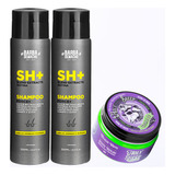 Kit Capilar Shampoo Force+ Anti Queda E Oleosidade + Pomada