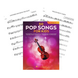 Partitura Violin 50 Pop Songs For Kids 2021 Digital 