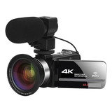 Videocámara Profesional Full 4k Cámara Digital Gran Angular