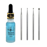 Kit Oleo Prime Piubella E 4 Brocas Fava Diamantada Cuticula