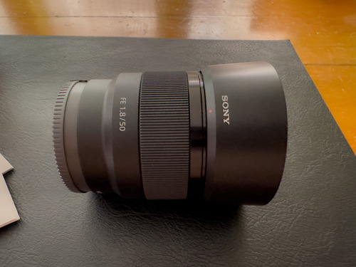 Sony Fe 50mm F1.8 Full Frame Impecable  