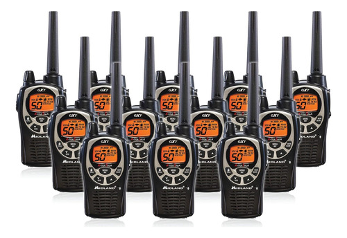 Midland Gxt1000 Gmrs Walkie Talkie - Radio Bidireccional De 