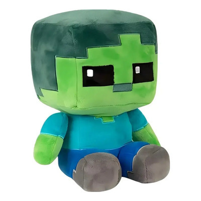 Boneco De Pelúcia Zumbi Pixelado 20cm Abraço Macio | MercadoLivre