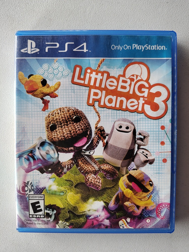 Little Big Planet 3 Ps4 Mídia Física Seminovo + Nf Play 4