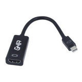 Adaptador Ghia Hdmi Hembra Mini Display Port Macho Color Negro Modelo Adap-9