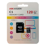 Cartão De Memoria Sd Hikvision Class 10uhs-i 128gb