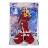 Muñeca Barbie Signature Mariah Carey Holiday Con Purpurina R