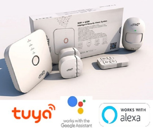 Kit Alarma Inteligente Wifi Y Gsm, Tuya App