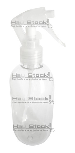 Pulverizador Spray Plastico Transparente 250cc / 20 Unid