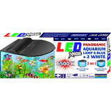 Lampara Led Con Tapa Panorámica Pecera 50 Cm 4402