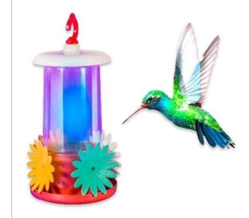 Bebedero De Colibrí Deco Jardín Pájaros Picaflor 