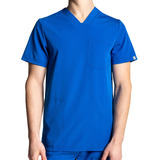 Polera Hombre Scorpi Comfort -azul Rey- Uniformes Clínicos