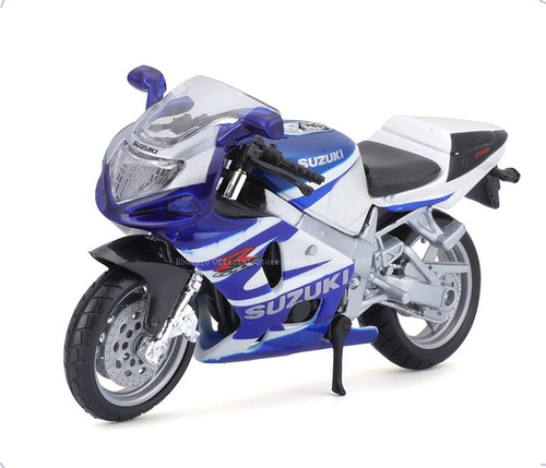 Motocicleta Burago Suzuki Gsx  R750 Moto De Colección