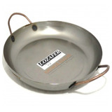 Paellera 28 Cm Chapa Pesada Paella Profesional Sarten Wok