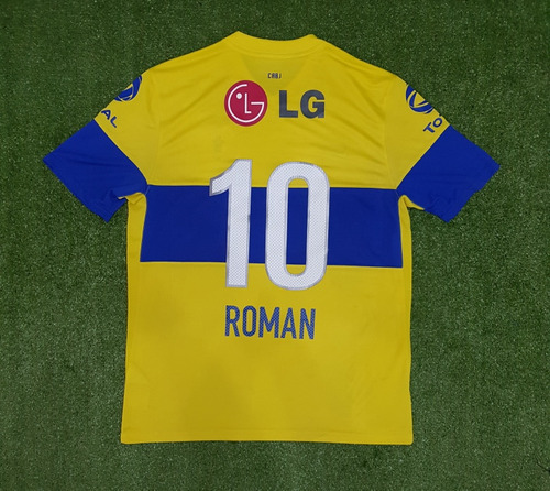 Camiseta Alternativa Boca Juniors 2011/12 Roman 10, Talle L