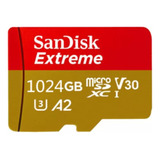 Cartão Memória Micro Sd 1024 Gb - 1tb Sandisk Extreme Sdhc