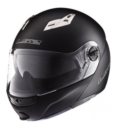 Casco Ls2 Ff370 Easy Negro Brillo En Teo Motos