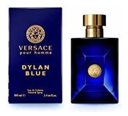 Versace Pour Homme Sellado Dylan Blue Eau De Toilette, 3,4 O