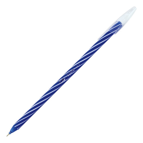 Caneta Esferográfica Spiro 0.7mm Azul - Cis