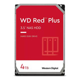 Hd 4 Tb Red Plus 3,5pol 5400rpm Sata3 256mb Western Digital
